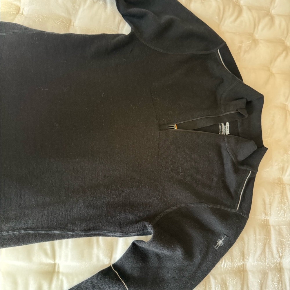 Smartwool Classic Men’s Black Knitwear - Picture 2 of 3